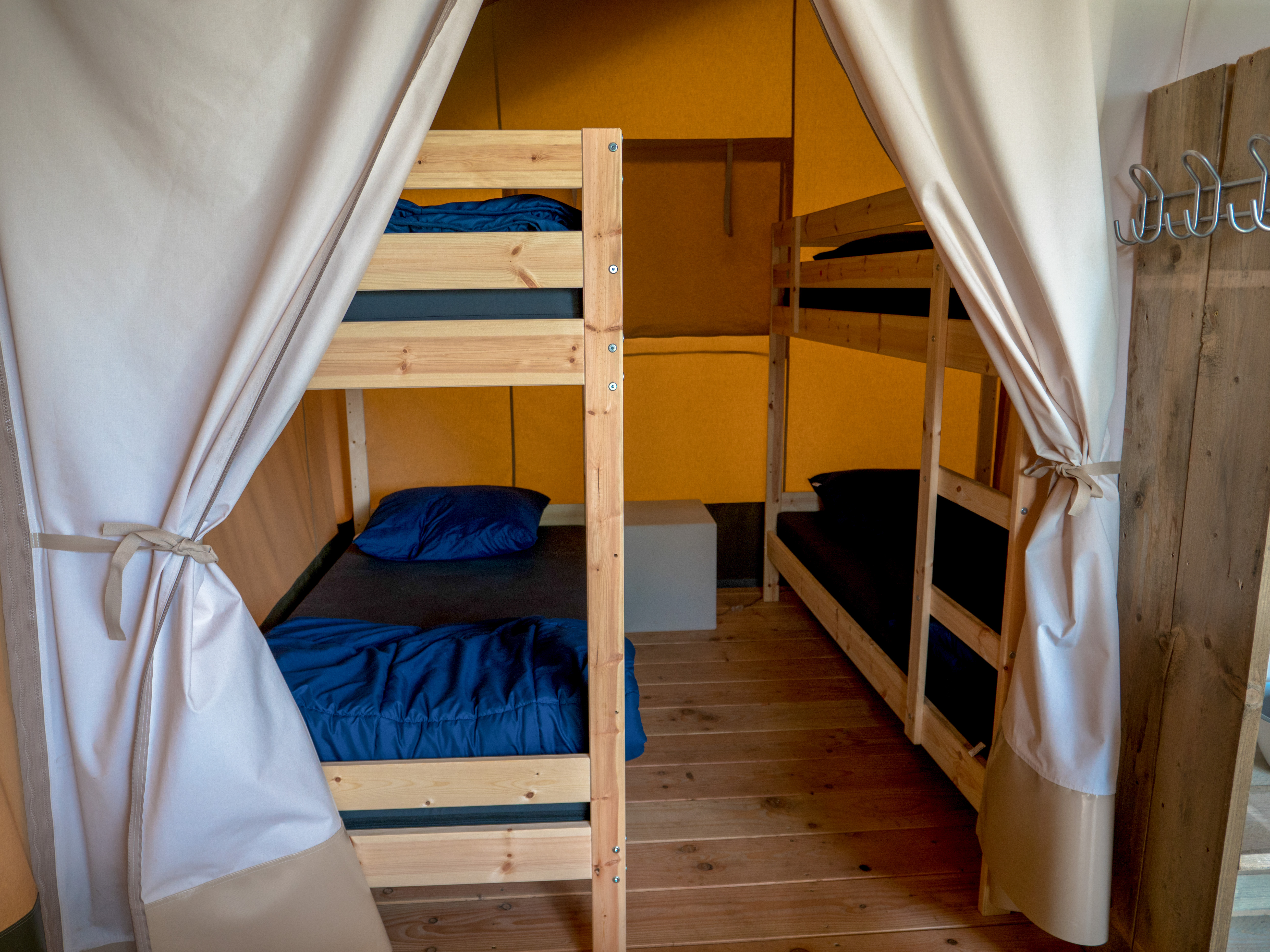 Safaritent met toilet voor 6 personen in Drenthe